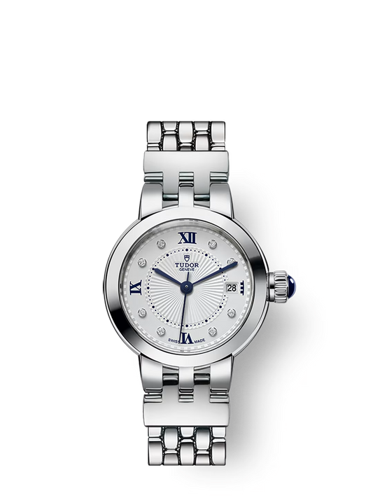 Tudor Clair de Rose - 34 MM - Steel - Opaline Diamond Dial - M35800-0004