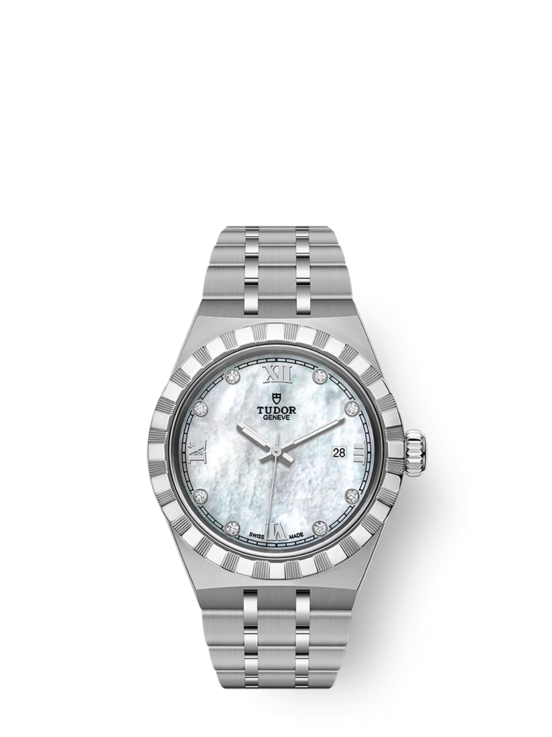 Tudor Royal - 28 MM - Steel - MoP Roman Diamond Dial - M28300-0005