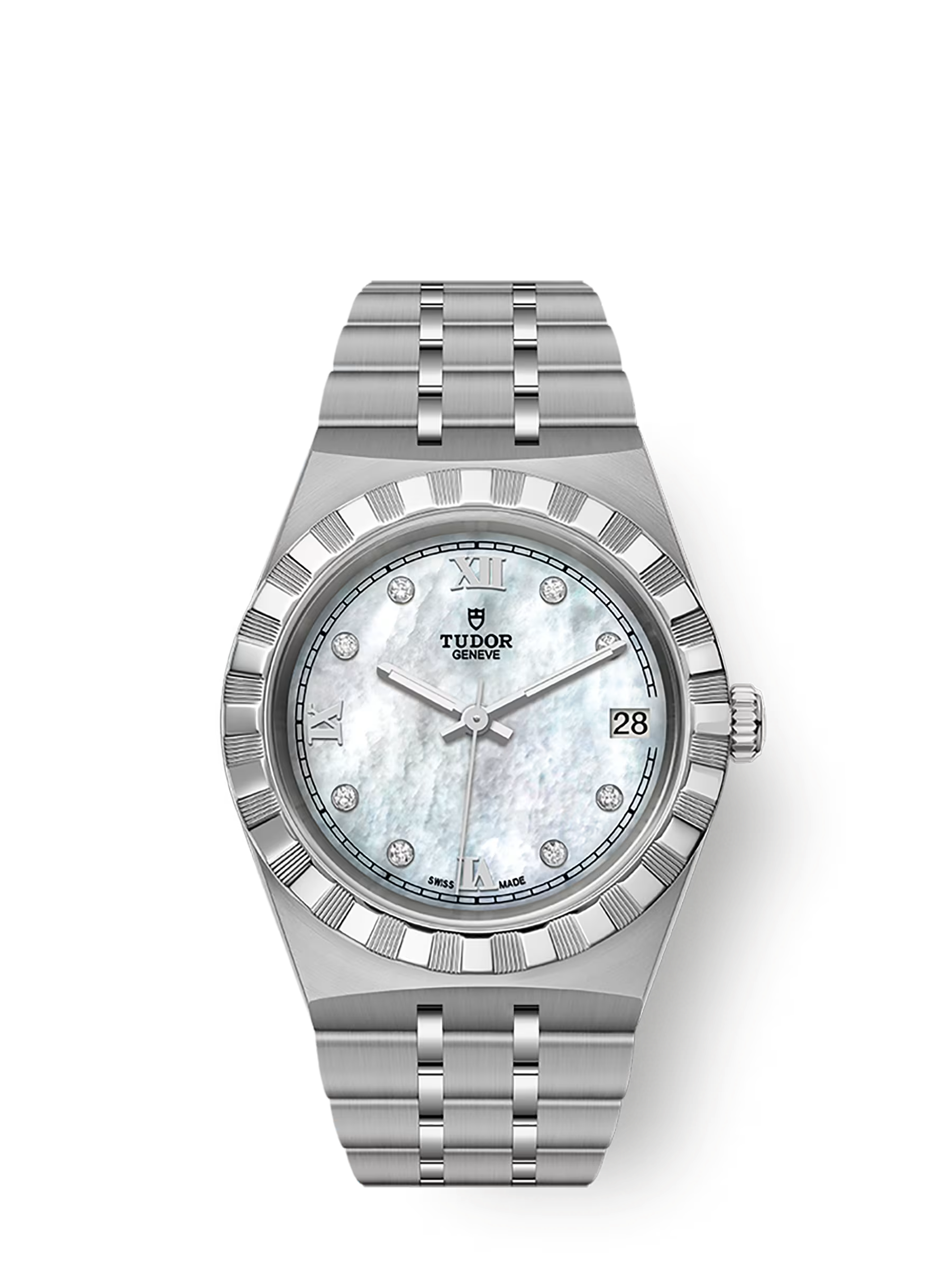 Tudor Royal - 34 MM - Steel - MoP Roman Diamond Dial - M28400-0005