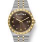 Tudor Royal - 41 MM - Steel & Yellow Gold - Chocolate Roman Diamond Dial - M28603-0008