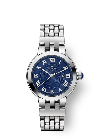Tudor Clair de Rose - 34 MM - Steel - Blue Dial - M35800-0009