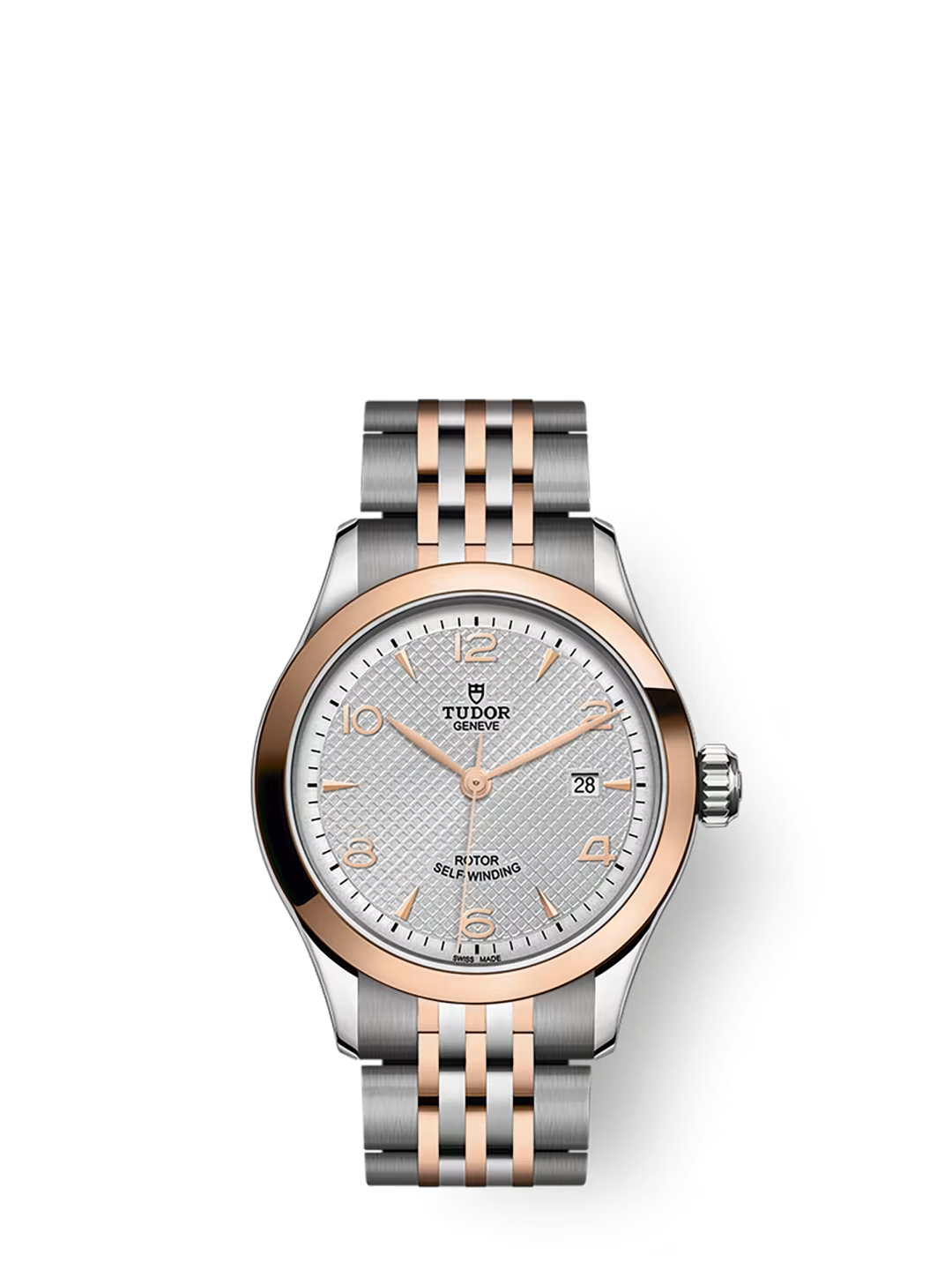 Tudor 1926 - 28 MM - Steel & Rose Gold - Silver Dial - M91351-0001