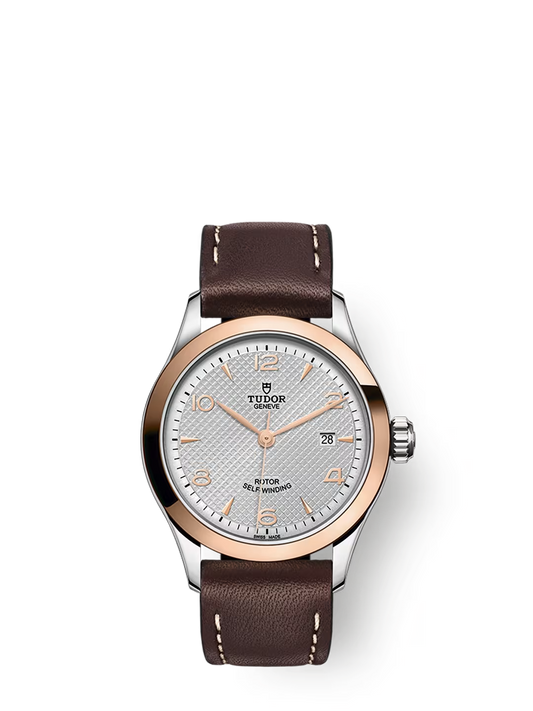 Tudor 1926 - 28 MM - Steel & Rose Gold - Silver Dial - M91351-0005