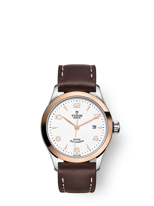 Tudor 1926 - 28 MM - Steel & Rose Gold - White Dial - M91351-0010