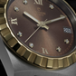 Tudor Royal - 28 MM - Steel & Yellow Gold - Chocolate Roman Diamond Dial - M28303-0009