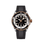 Breitling Superocean Stainless Steel and Rose Gold 42 MM - Black Rubber Strap - Black Dial - U17375211B1S1