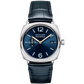 Panerai Radiomir Stainless Steel 40 MM - Alligator semi-mat dark Blue Strap - Blue Sun-Brushed Dial - PAM01293