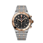 Breitling Chronomat Stainless Steel and Rose Gold 44 MM - Stainless Steel and Rose Gold Bracelet - Black Dial - UB01341A1B1U1