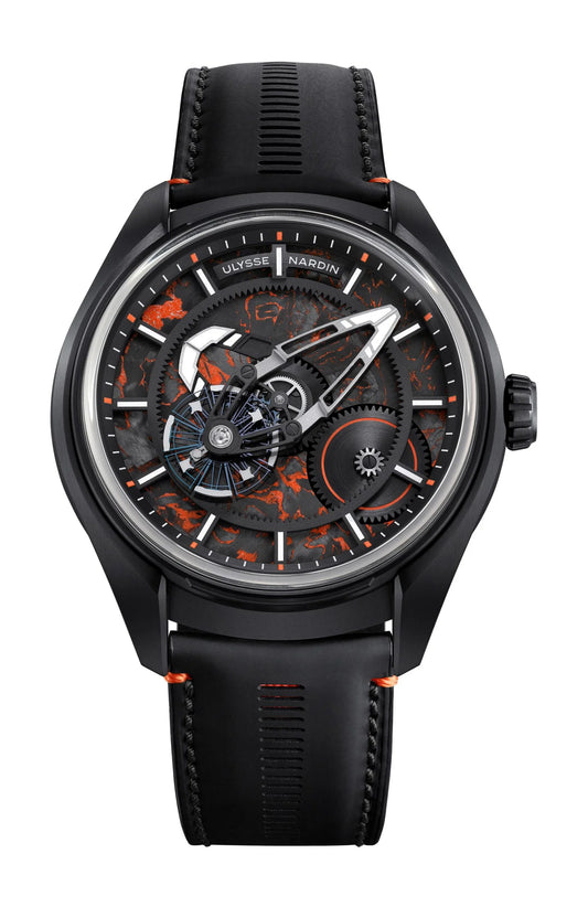 Ulysse Nardin Freak X Gumball 3000 Edition 2 - Limited Edition - Black PVD/Titanium Case - 43 MM - Black Rubber Strap - Black Carbon Dial - 2303-270LE-2B-GUM/3A