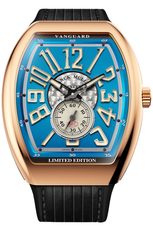 Franck Muller Colorado Grand - 41 MM - Rose Gold - Blue Arabic Dial - V41SS6AT1000CO5N