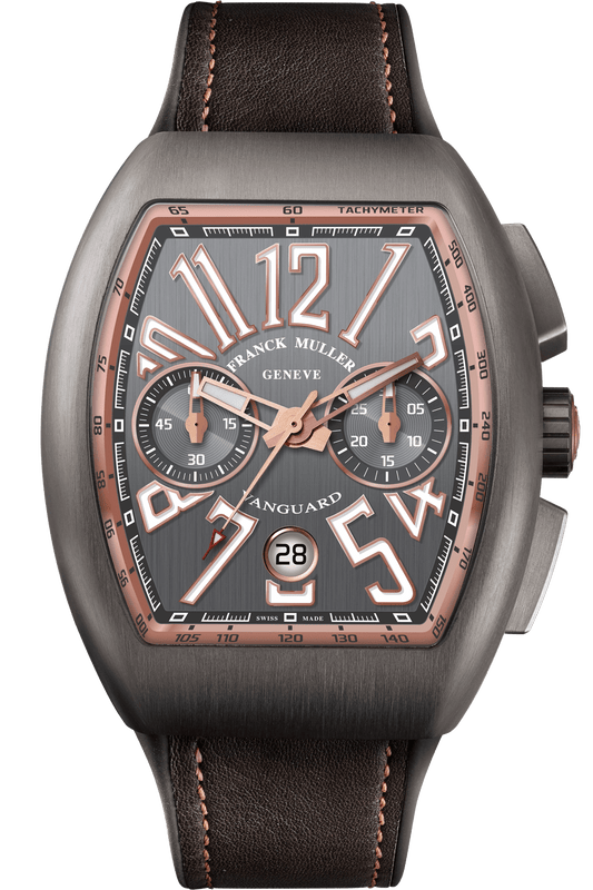 Franck Muller Vanguard - 54 MM - Titanium - Grey Arabic Dial - V45CCBRTT5NGR