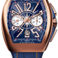 Franck Muller Vanguard Yachting - 53 MM - Rose Gold - Blue Arabic Dial - V45CCYACHT5NBL