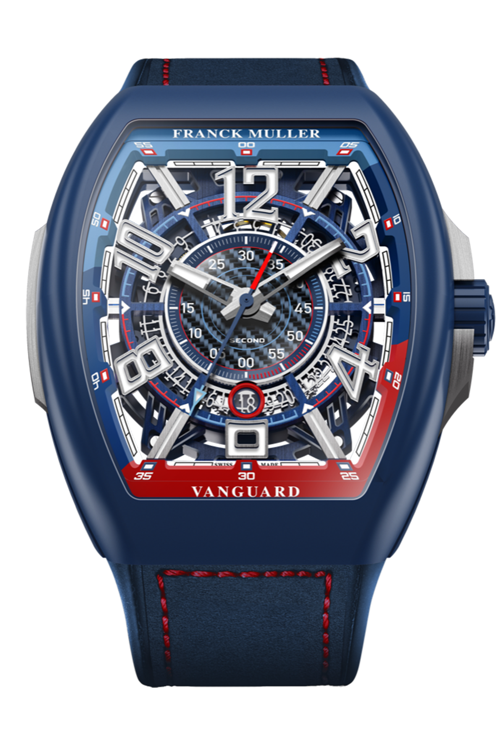 Franck Muller Vanguard Racing - 45 MM - Steel - Arabic Dial - V45SCSQTRCGBAMTBLAC