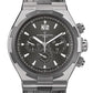 Vacheron - Constantin Overseas Chronograph SS - 43 MM - Stainless Steel - Grey Dial - 49150/000W