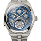 Vacheron Constantin Overseas Grand Complication Openface - Titanium - 44.5 MM - Titanium Bracelet - Blue Skeletonized Dial - 6510V/110T-128C
