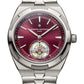 Vacheron Constantin Overseas Tourbillon Titanium 42.5 MM - Titanium Bracelet - Burgundy Dial - 6000V/210T-H179