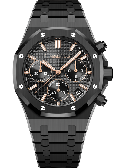 Audemars Piguet - Royal Oak "50ᵀᴴ Anniversary" - 41 MM - Black Ceramic - 26240CE.OO.1225CE.01