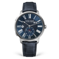 Ulysse Nardin Marine Stainless Steel 44 MM -  Blue Leather Strap - Blue Dial - 3343-320-3A/1A