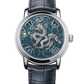 Vacheron Constantin Métiers D' Art Platinum 40 MM - Blue Leather Strap - Dragon Artistic Dial - 86073/000P-B982