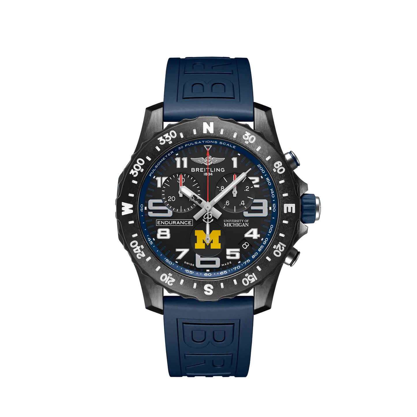 Breitling Professional Breitlight 44 MM - Blue Rubber Strap - Black Dial - X823101C1B1S1