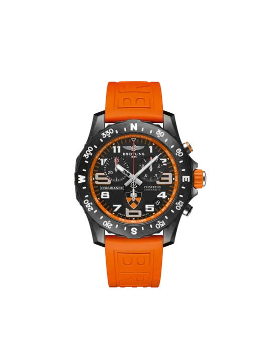 Breitling Professional Breitlight 44 MM - Orange Rubber Strap - Black Dial - X823104C1B1S1