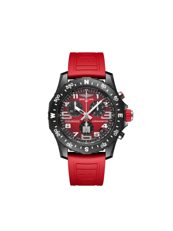 Breitling Professional Breitlight 44 MM - Red Rubber Strap - Red Dial - X823109A1K1S1