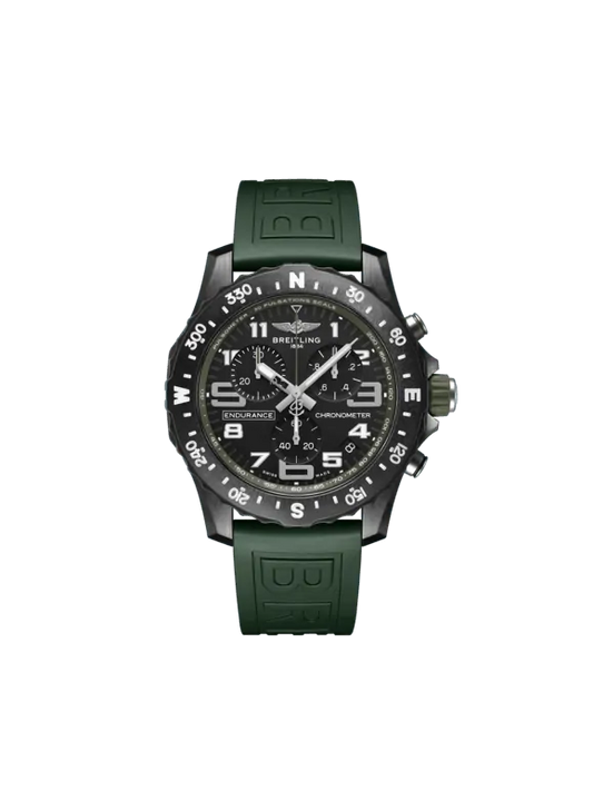 Breitling Professional Breitlight 44 MM - Green Rubber Strap - Black Dial - X82310D31B1S1