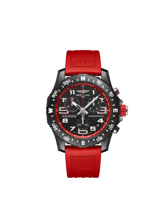 Breitling Professional Breitlight 44 MM - Red Rubber Strap - Black Dial - X82310D91B1S1