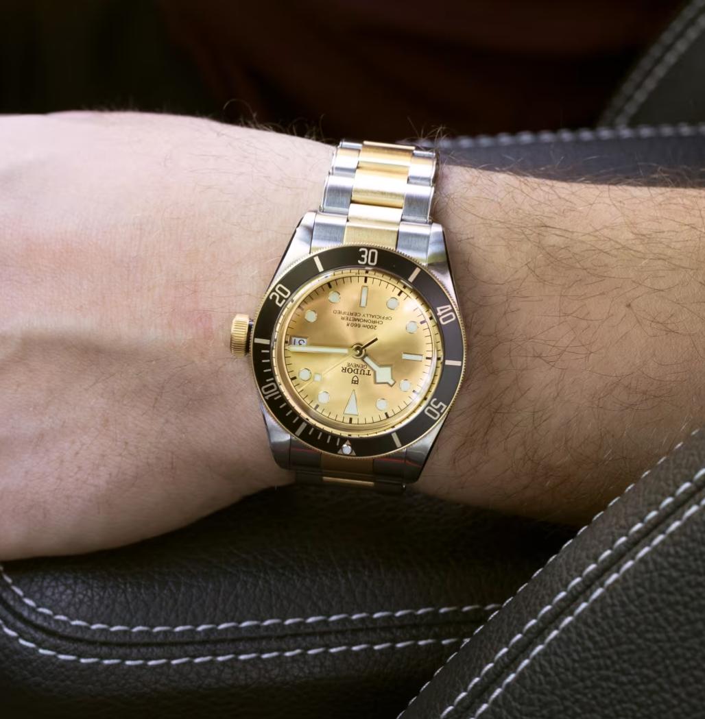 Tudor Black Bay S&G - 41 MM - Steel and Yellow Gold - Champagne Dial - M79733N-0004 - NYCW