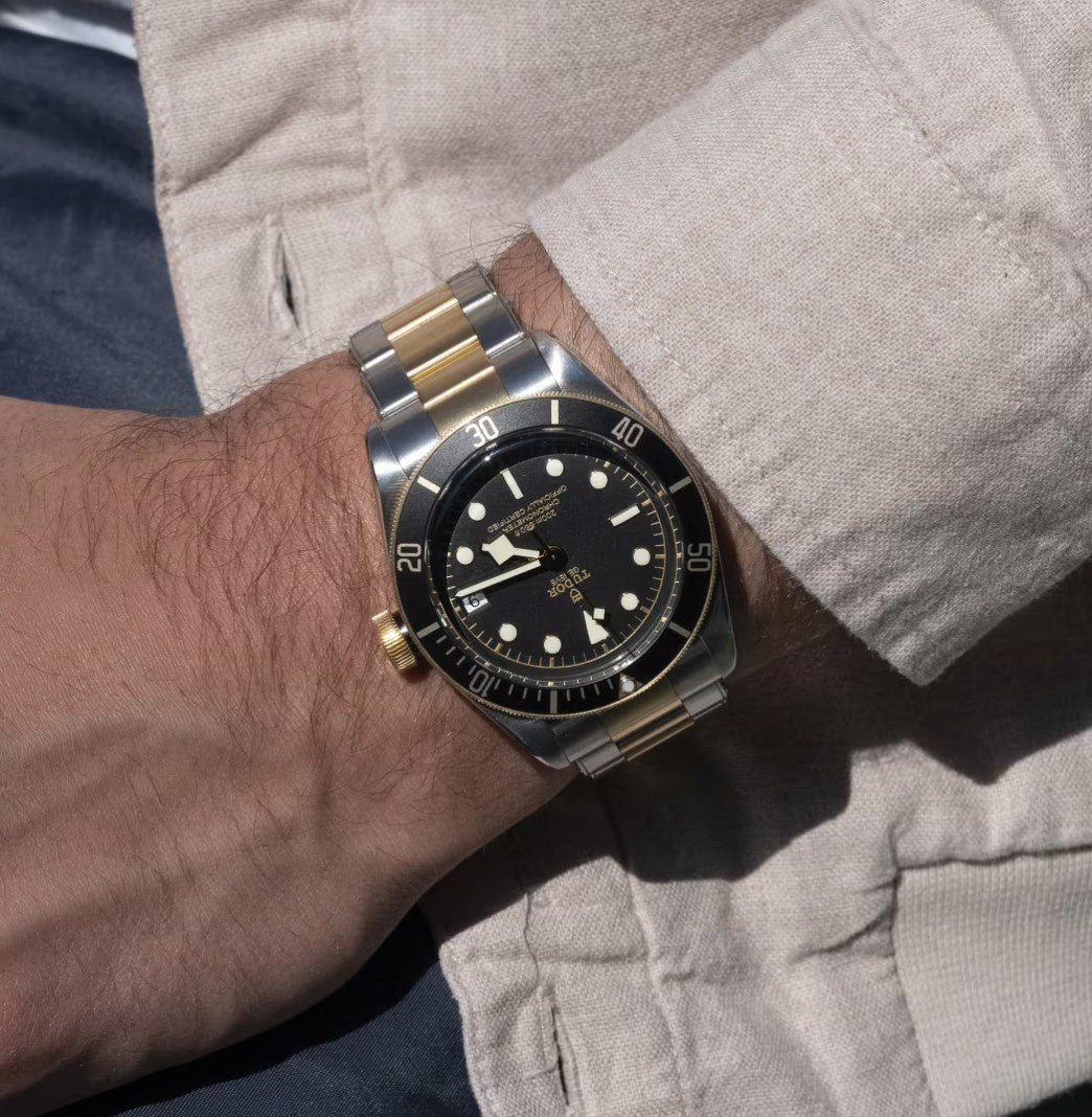 Tudor Black Bay S&G - 41 MM - Steel and Yellow Gold - Black Dial - M79733N-0008 - NYCW