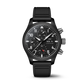 IWC Pilot's Watch Chronograph Ceramic 41 MM - Black Rubber Strap - Black Dial - IW389401
