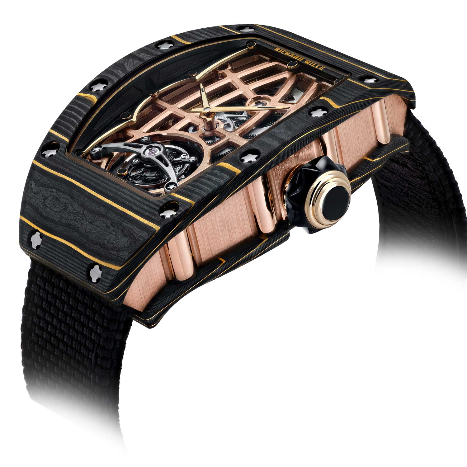 Richard Mille - Carbon and Rose Gold - RM 74-02 CR RG  nyc watcher nyc watches 