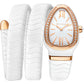 Bvlgari Serpenti Spiga - 35 MM - White Ceramic - White Dial - 102886 nyc watcher nyc watches