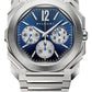 Bvlgari Octo Finissimo - Stainless Steel 43 MM - Stainless Steel Bracelet - Blue Dial - Stainless Steel Bezel - 103467