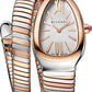 Bvlgari Serpenti Tubogas - 35 MM - Stainless Steel - White Dial - 103708 nyc watcher nyc watches