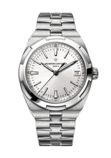 Vacheron Constantin Overseas Stainless Steel 41 MM - Stainless Steel Bracelet - Silver Dial - 4500V/110A-B126