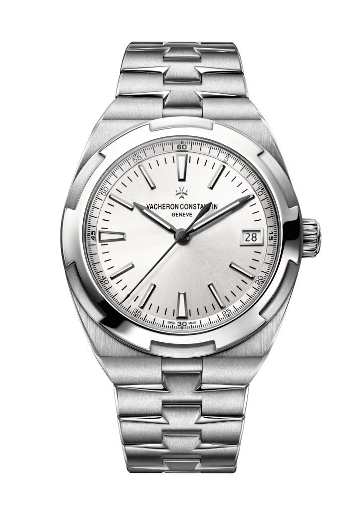 Vacheron Constantin Overseas Stainless Steel 41 MM - Stainless Steel Bracelet - Silver Dial - 4500V/110A-B126