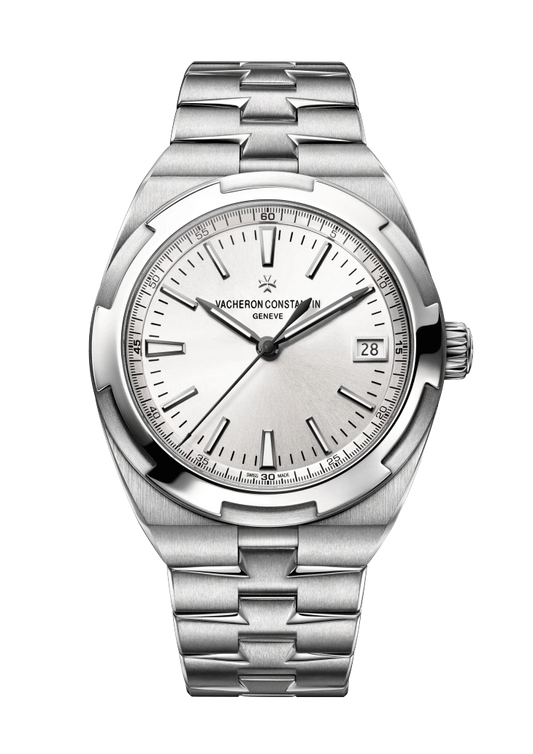 Vacheron Constantin Overseas Stainless Steel 41 MM - Stainless Steel Bracelet - Silver Dial - 4500V/110A-B126