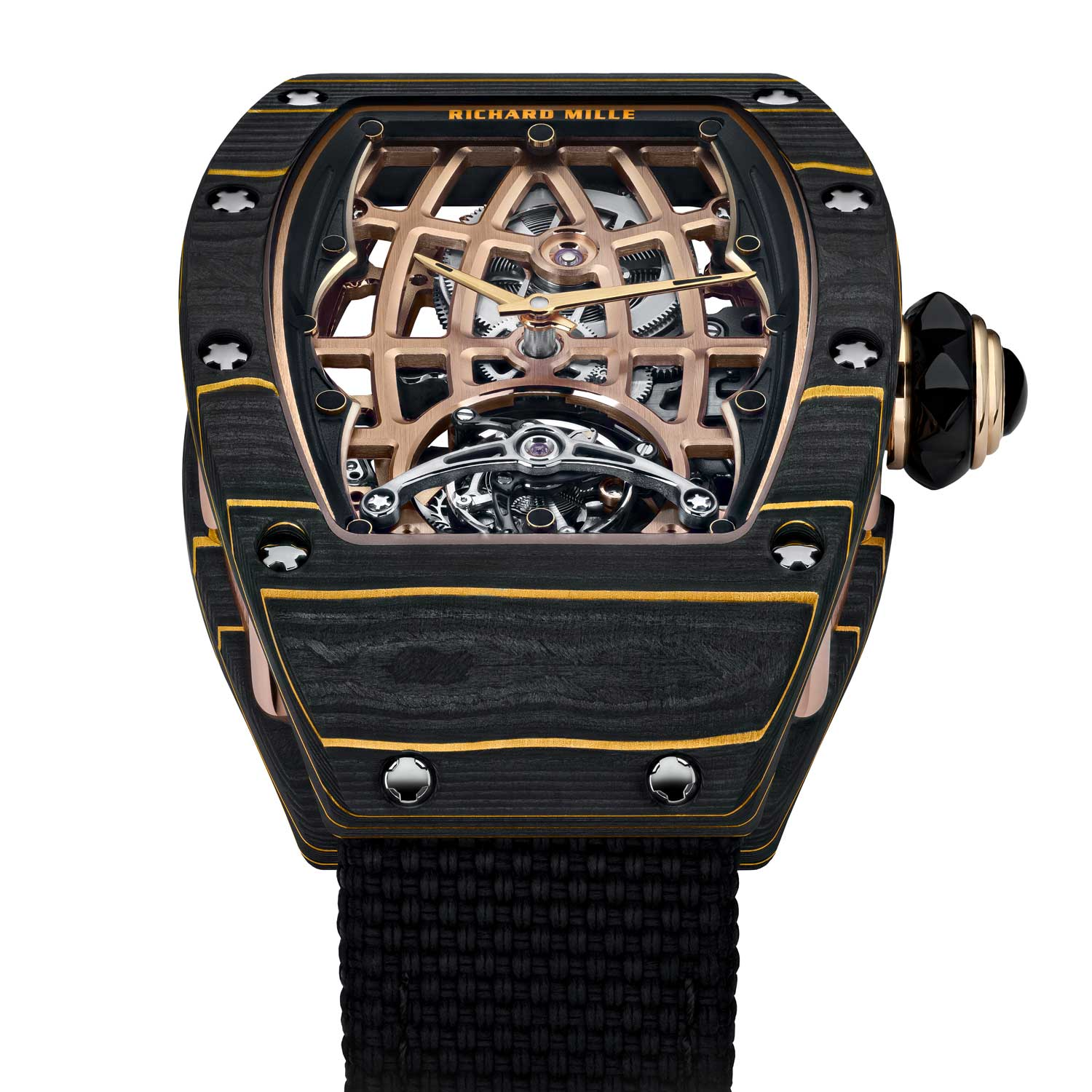 Richard Mille - Carbon and Rose Gold - RM 74-02 CR RG nyc watcher nyc watches