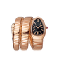 Bvlgari Serpenti Tubogas - 35 MM - Rose Gold - Black Dial - 101814  nyc watcher nyc watches