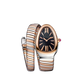 Bvlgari Serpenti Tubogas - 35 MM - Stainless Steel - Black Dial - 102123 nyc watcher nyc watches