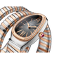 Bvlgari Serpenti Tubogas - 35 MM - Steel and Rose Gold - Grey Dial - 102680  nyc watcher nyc watches 