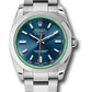 Rolex Stainless Steel Milgauss Watch - 40 MM - Oyster Bracelet - Blue Dial - 116400GV blo