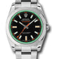 Rolex Stainless Steel Milgauss Watch - 40 MM - Oyster Bracelet - Black Dial - 116400V bko