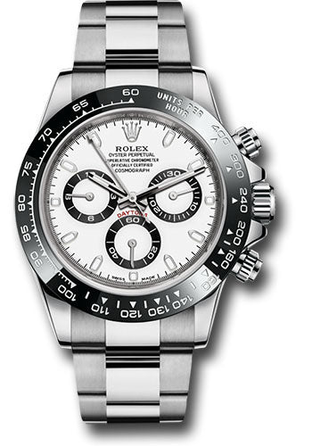 Rolex Panda Stainless Steel Daytona Watch - 40 MM - Oyster Bracelet - White Dial - 116500LN-0001