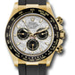 Rolex Yellow Gold Daytona Watch - 40 MM - Oysterflex Strap - Meteorite Dial - 116518LN mtbkiof