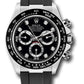 Rolex White Gold Daytona Watch - 40 MM - Oysterflex Strap - Black Diamond Dial - 1116519LN bkdof