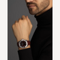 Bvlgari Octo Roma - Stainless Steel 41 MM - Dark Brown Leather Strap - Dark Brown Dial - Stainless Steel Bezel - 102705