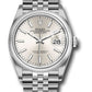 Rolex Stainless Steel Datejust - 36 MM - Jubilee Bracelet - Domed Bezel - Silver Dial - 126200 sij