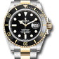 Rolex Oystersteel & Yellow Gold Submariner Watch 41MM - Oyster Bracelet - Black Dial - 126613LN